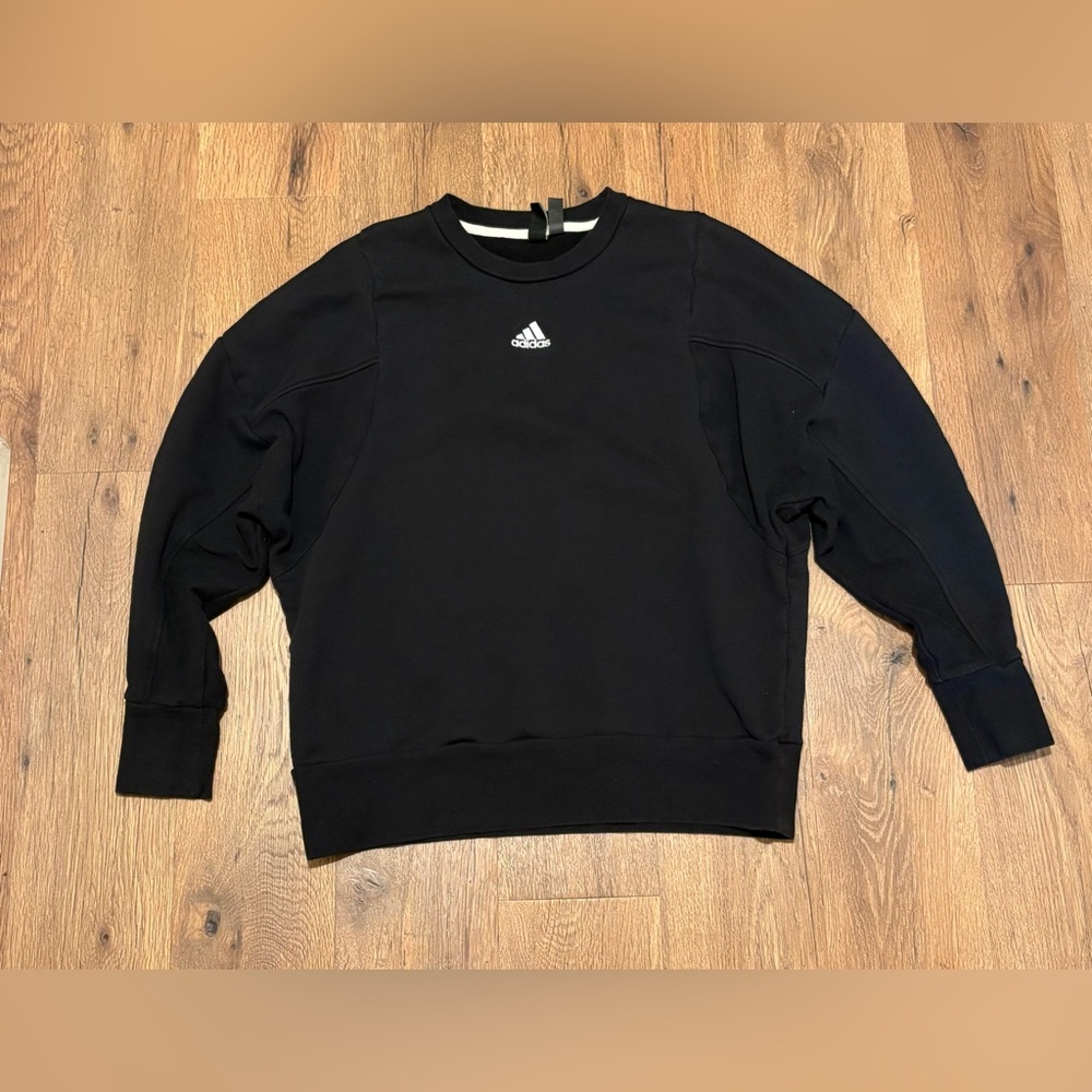 Adidas Men's Crewneck Black Sweater